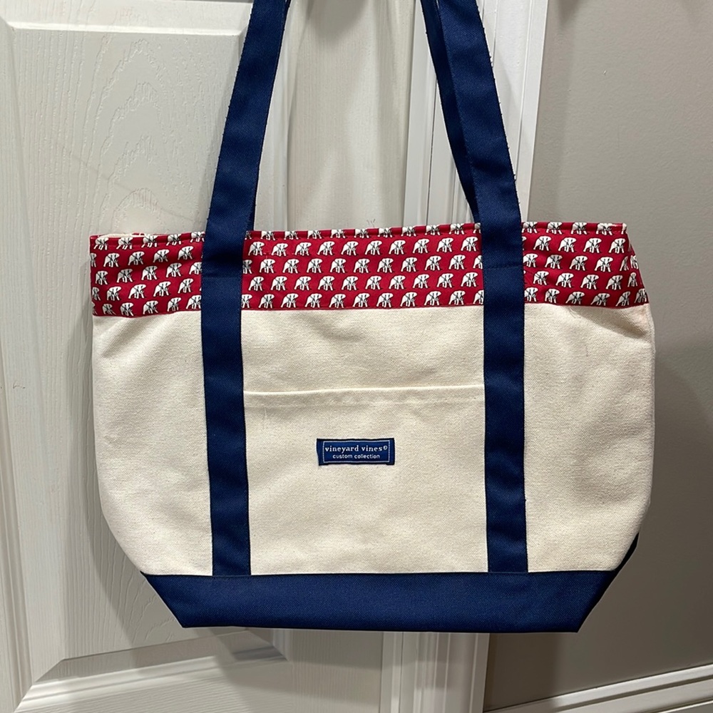 Vineyard Vines Collegiate Alabama Tote